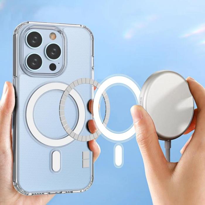 OEM - iPhone 14 Pro Skal Magsafe Magnetic - Clear