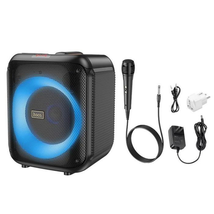 Hoco - Hoco Högtalare Bluetooth Med Mikrofon HA1 - Svart