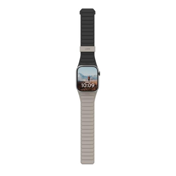 Urban Armor Gear - UAG Pathfinder armband för Apple Watch - Svart/Titan - 44/45/46/49mm