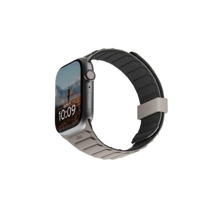 Urban Armor Gear - UAG Pathfinder armband för Apple Watch - Svart/Titan - 44/45/46/49mm