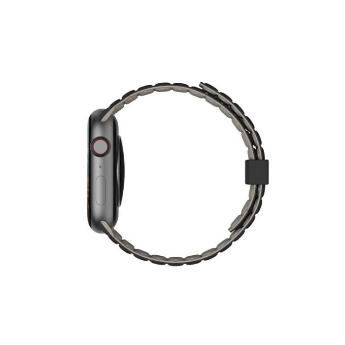 Urban Armor Gear - UAG Pathfinder armband för Apple Watch - Svart/Titan - 44/45/46/49mm