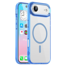 A-One Brand - iPhone Air Mobilskal MagSafe TPU+PC Transparent - Blå