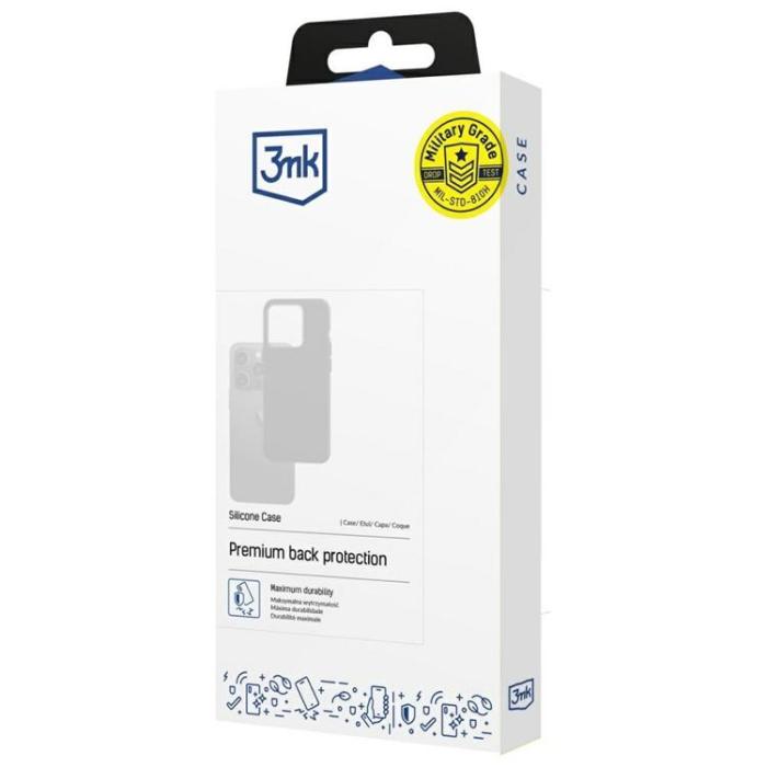 3MK - 3MK iPhone 17 Air Mobilskal Silikon - Svart