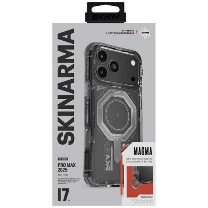 Skinarma - Skinarma iPhone 17 Pro Max Mobilskal MagSafe Magma - Graphite