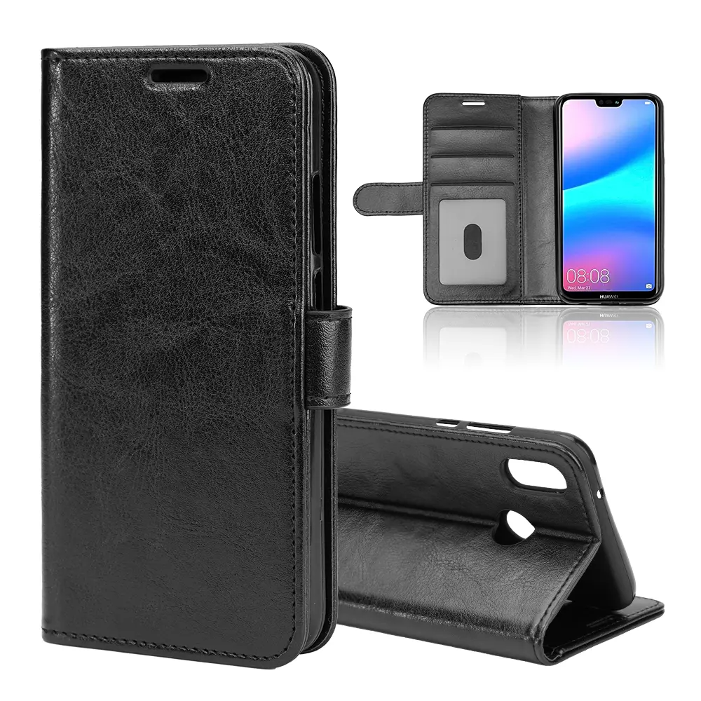 SiGN Plånboksfodral för Huawei P20 Lite - Svart | 2353 | AlltMobil
