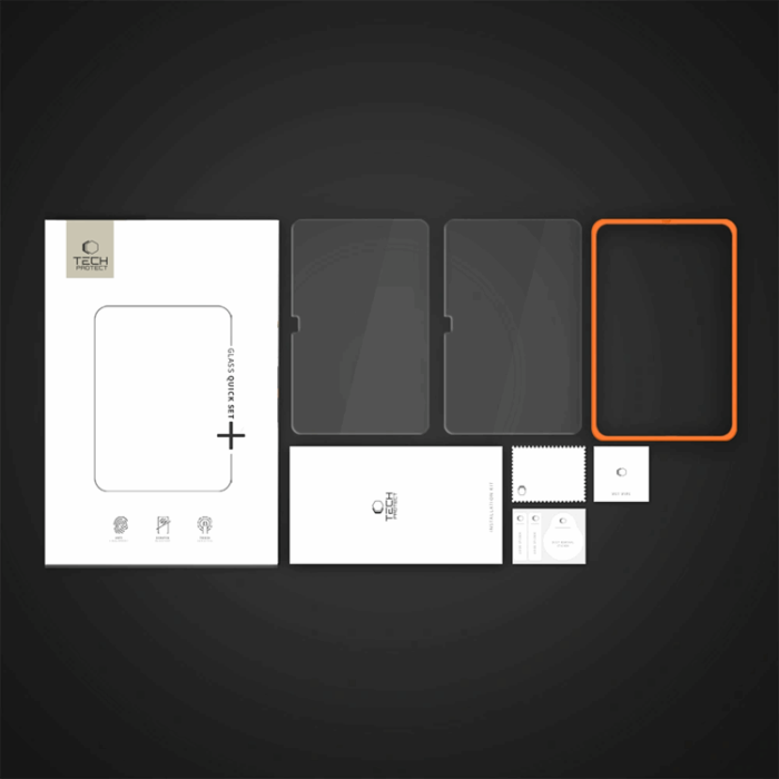 Tech-Protect - [2-Pack] iPad 10.9” (2022)/11” (2025) Härdat Glas Skärmskydd