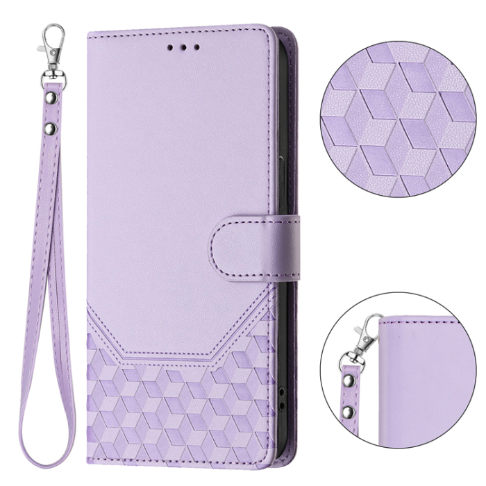 A-One Brand - Nothing Phone (3a) Pro Plånboksfodral Imprinted Honeycomb RFID