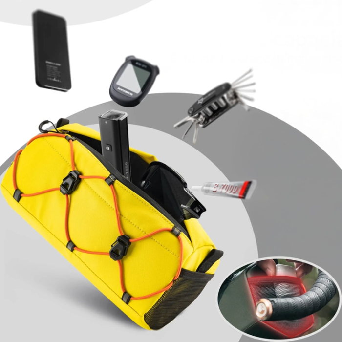 Rockbros - Rockbros Cykelväska för Styren 2.2L - Gul