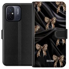 iSecrets - Pl&aring;nboksfodral till Xiaomi Redmi 12C med Leopard Bow