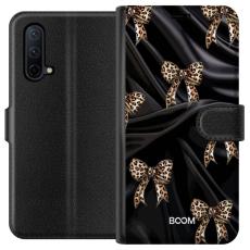 Gustaf - Pl&aring;nboksfodral till OnePlus Nord CE 5G med Leopard Bow