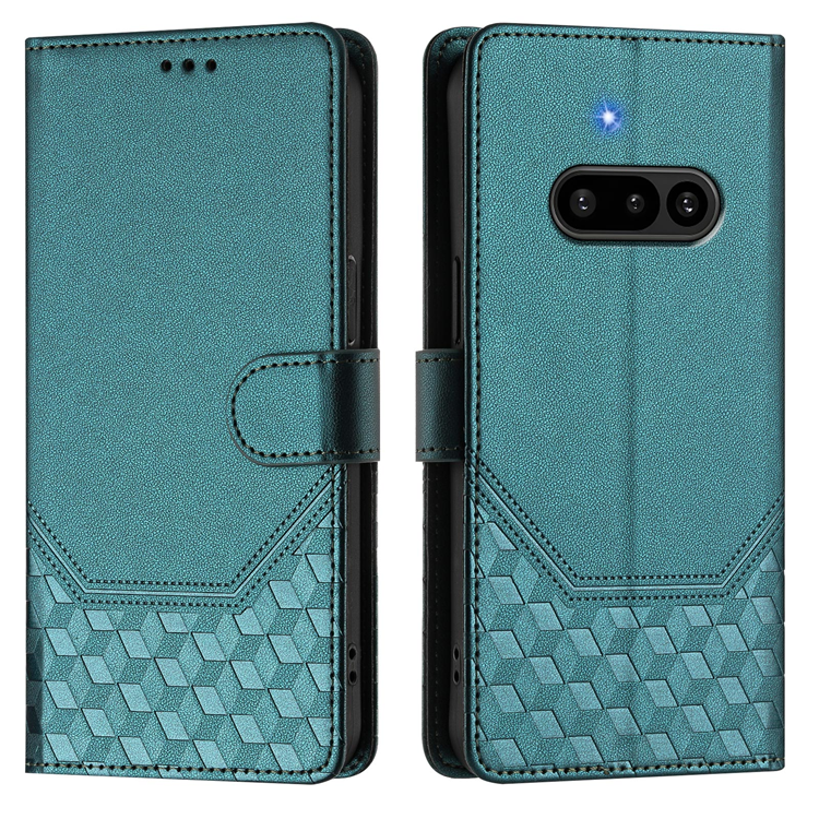 Nothing Phone (3a) Plånboksfodral Imprinted Honeycomb RFID | 2353 | AlltMobil