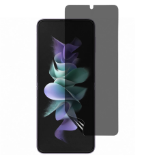 A-One Brand - Galaxy Z Flip 7 FE Plastfilm Skärmskydd Privacy - Svart
