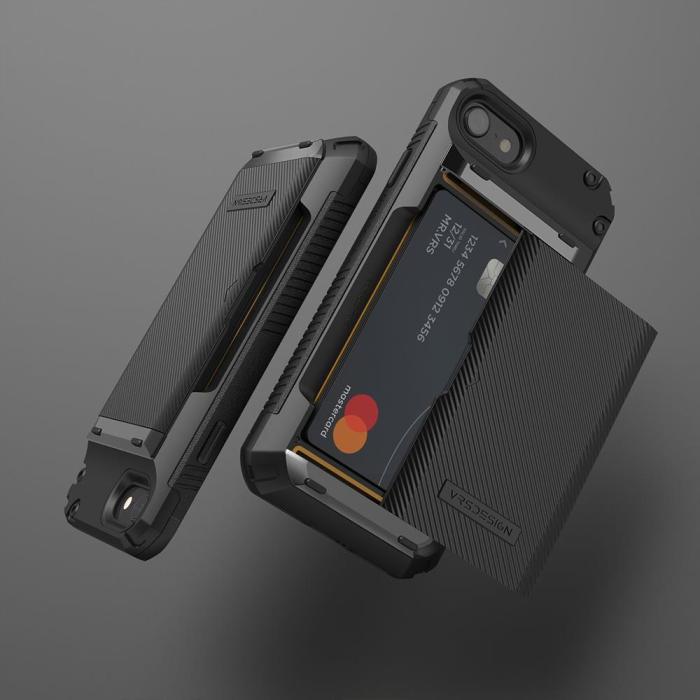 VERUS - VRS DESIGN Damda Glide Pro Skal iPhone 7/8/SE (2020/2022) - Svart