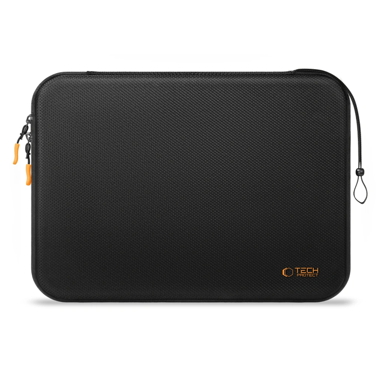Tech-Protect Datorfodral Till (15-16"""") Hard - Svart/Oange | 2353 | AlltMobil