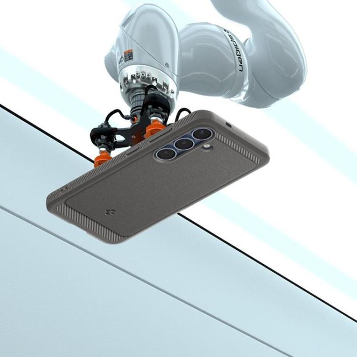 Spigen - Spigen Galaxy S25 Mobilskal Magsafe Rugged Armor - Grå