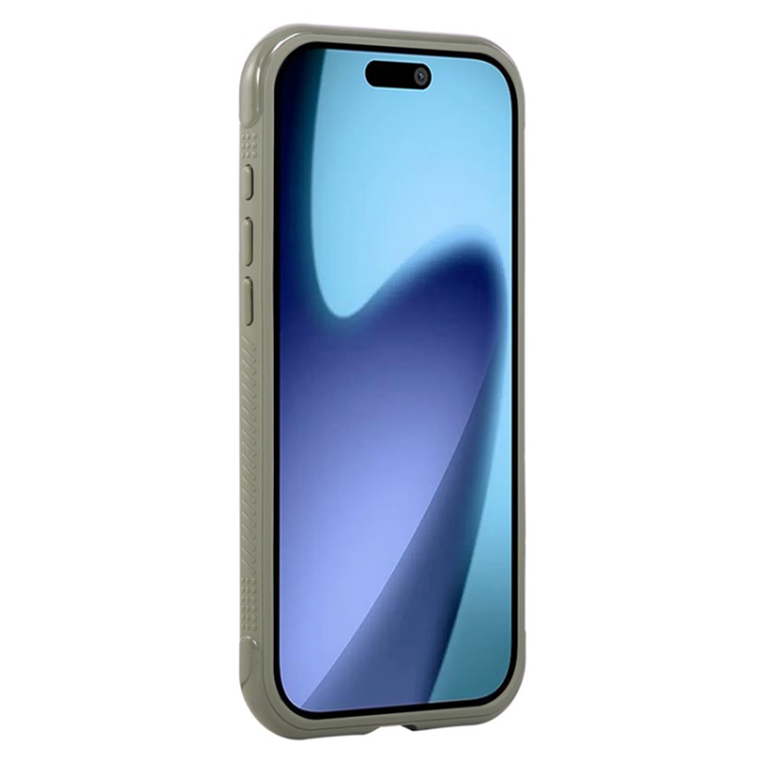 A-One Brand - iPhone 17 Pro Mobilskal MagSafe TPU+PC Transparent - Armégrön