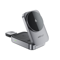 Acefast - Acefast MagSafe Tr&aring;dl&ouml;s Laddare f&ouml;r Apple Watch,iPhone,Airpods E22 - Gr&aring;