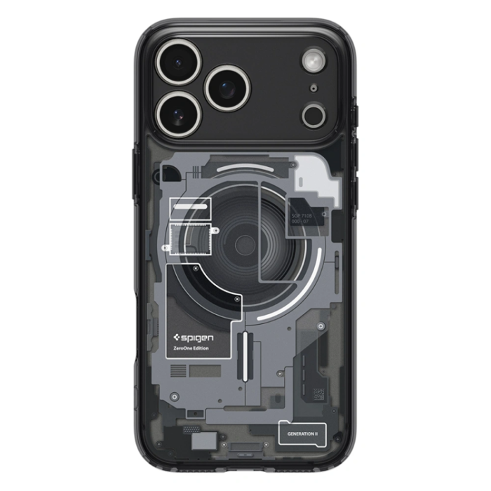 Spigen - Spigen iPhone 17 Pro Max Mobilskal Magsafe Ultra Hybrid - Svart