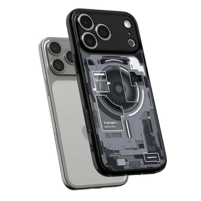 Spigen - Spigen iPhone 17 Pro Max Mobilskal Magsafe Ultra Hybrid - Svart