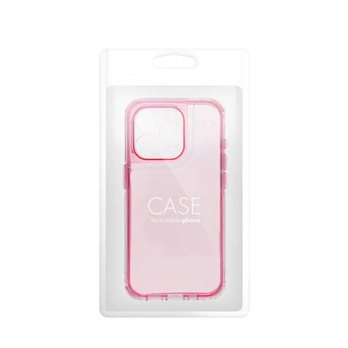 A-One Brand - iPhone 17 Mobilskal Matrix Clear - Powder Rosa