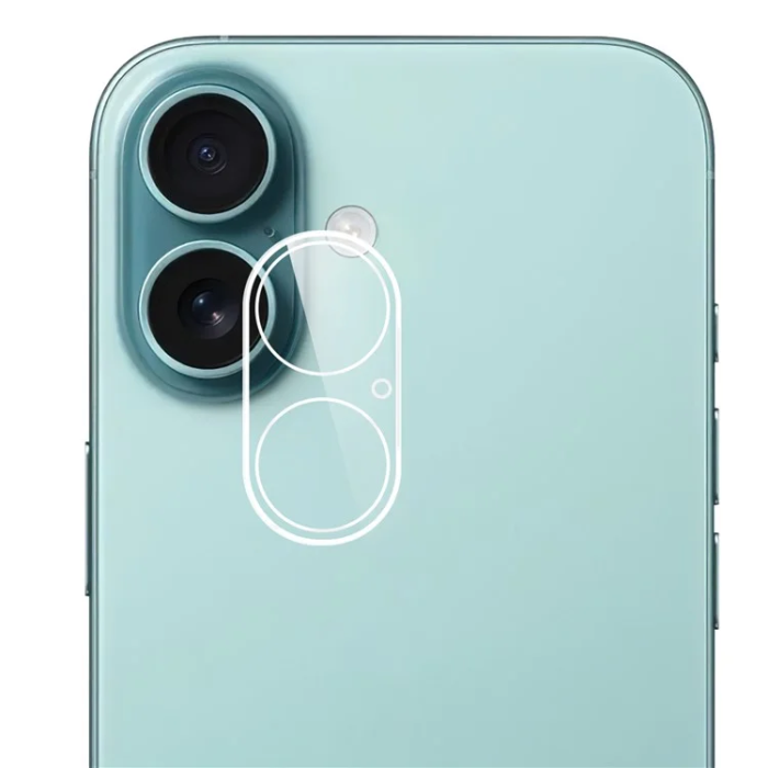 A-One Brand - iPhone 17 Plastfilm Kameralinsskydd ARC Edge