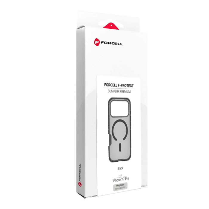 Forcell - Forcell Mobilskal Magsafe För iPhone 17 Pro Max BumperX - Svart