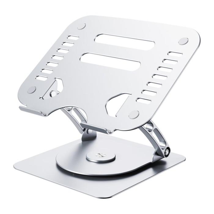 R-JUST - R-JUST HZ08-1 Laptopstativ 360° Rotera Höjdjusterbart Silver