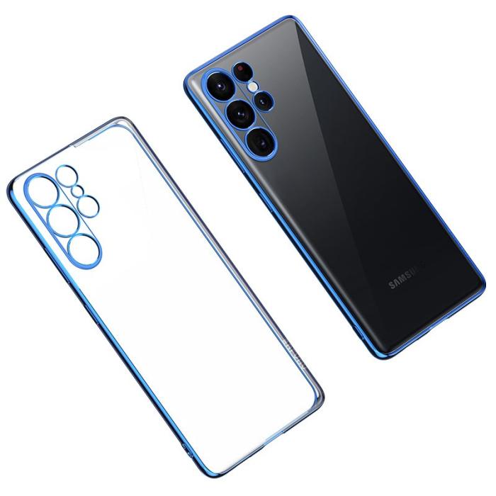 SULADA - SULADA TPU Mobilskal för Galaxy S23 Ultra, Blå