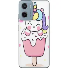 Gustaf - Mobilskal till Motorola Moto G05 med Glad enh&ouml;rning