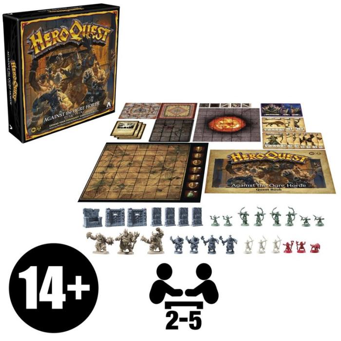 AVLN HILL - AVLN HILL Brädspel HeroQuest: Against the Ogre Horde Quest Pack