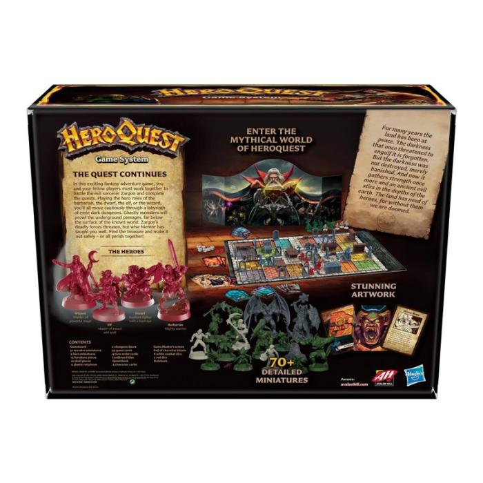 AVLN HILL - AVLN HILL Brädspel HeroQuest (EN)