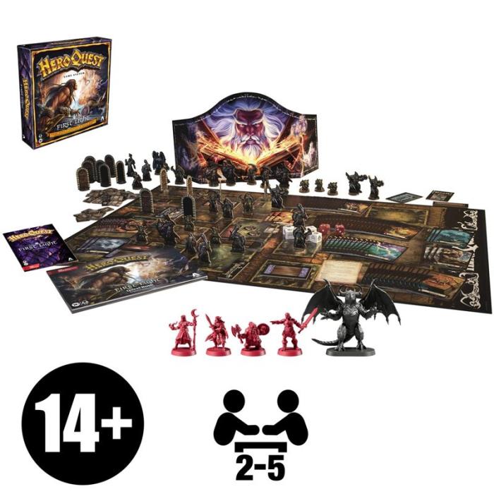AVLN HILL - AVLN HILL Brädspel HeroQuest: First Light (EN)