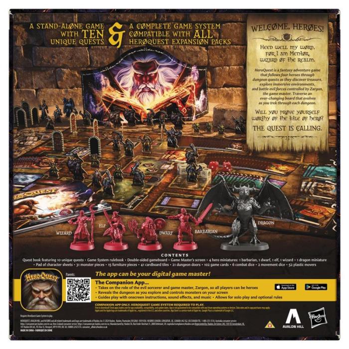AVLN HILL - AVLN HILL Brädspel HeroQuest: First Light (EN)