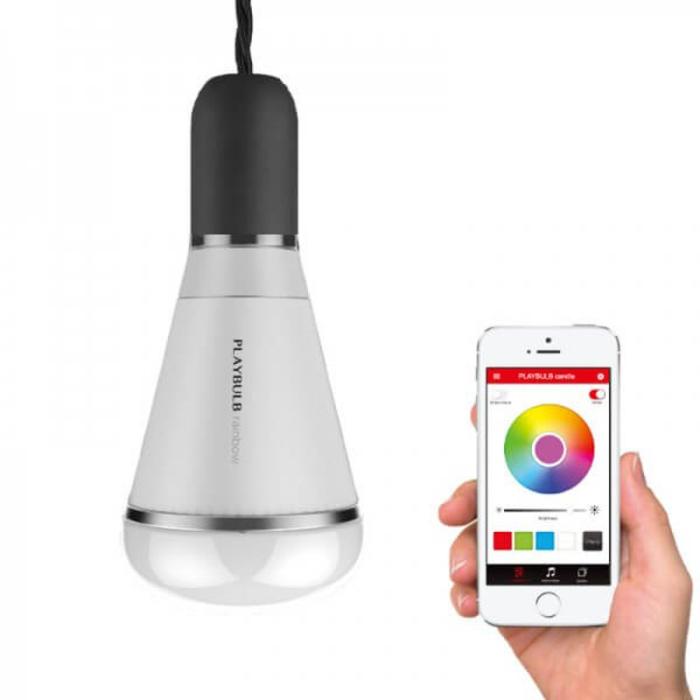 MiPow - MIPOW Playbulb Rainbow Vit RGB BT 600lumen 10W E27
