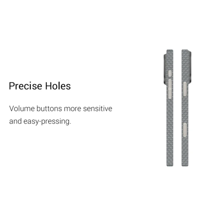 KZDOO - KZDOO iPhone 16 Mobilskal Magsafe Aramid Fiber - Titangrå