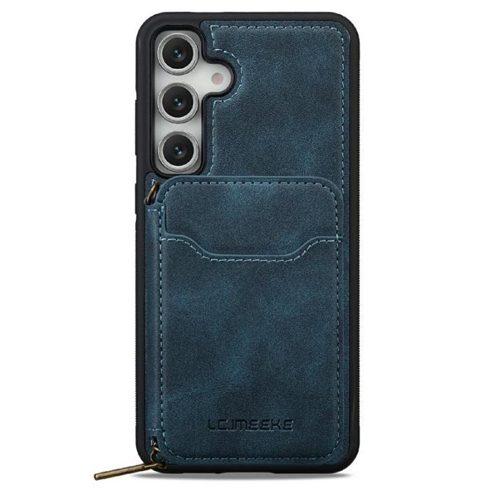LC.imeeke - LC.IMEEKE Plånboksfodral för Samsung Galaxy S26 Magnetiskt PC + TPU - Blå