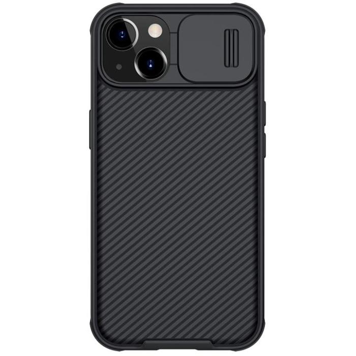 UTGATT1 - Nillkin iPhone 13 Skal MagSafe CamShield Pro Magnetic Armored - Svart