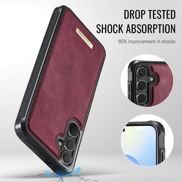 Caseme - CaseMe Mobilskal för Samsung Galaxy S26 Plus Magnetiskt PC + TPU - Röd