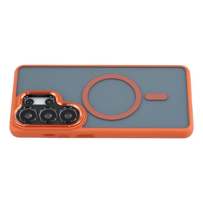 OEM - Mobilskal för Samsung Galaxy S26 Ultra Magnetiskt TPU + Akryl - Orange