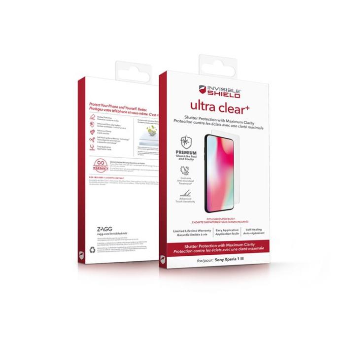 UTGATT1 - Invisibleshield Ultra Clear Plus Skärmskydd Sony Xperia 1 III