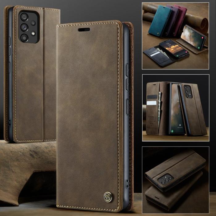 Caseme - CASEME 033 Fodral till Samsung Galaxy A53 5G - Kaffe