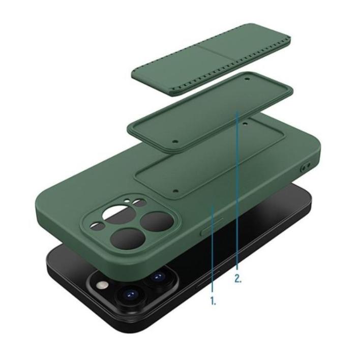 Wozinsky - Wozinsky Kickstand Skal iPhone 13 Pro Max - Röd