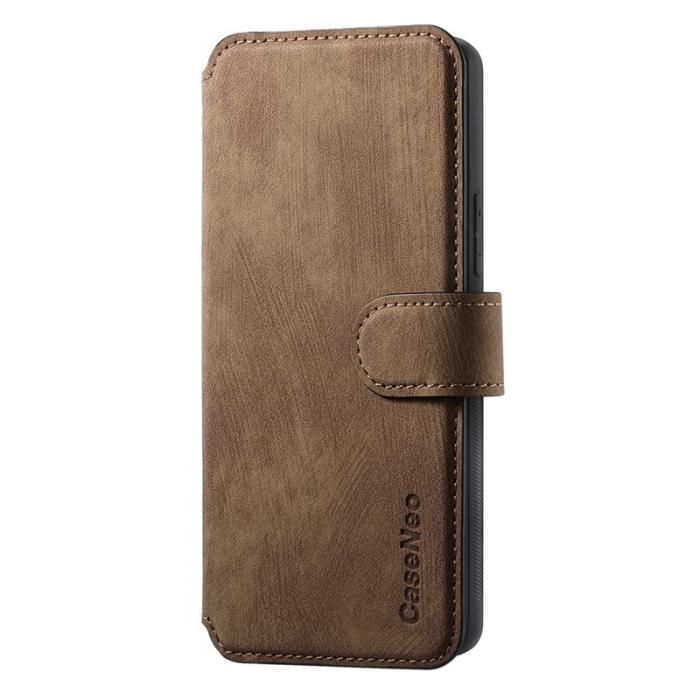 CASENEO - CASENEO Google Pixel 9a Plånboksfodral Konstläder - Brun