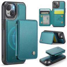 JEEHOOD - JEEHOOD J05 Fodral f&ouml;r iPhone 14 Plus Konstl&auml;der Cyan