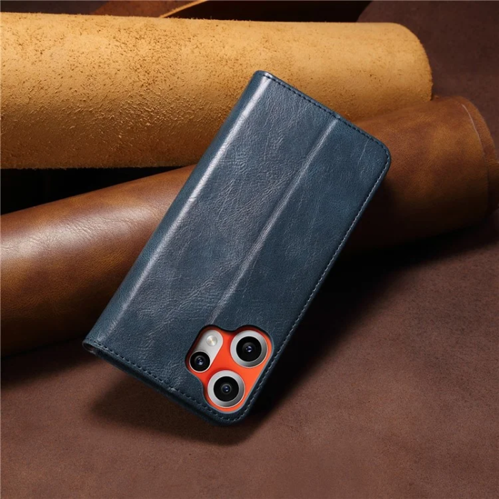 A-One Brand - Nothing CMF Phone 2 Pro Plånboksfodral Crazy Horse Texture - Blå