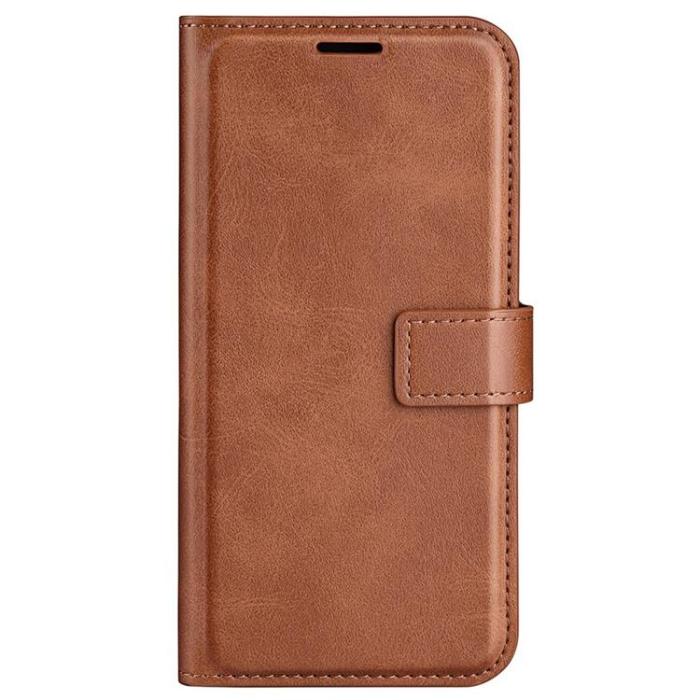 UTGATT1 - Flip Folio iPhone 14 Plus Plånboksfodral - Brun