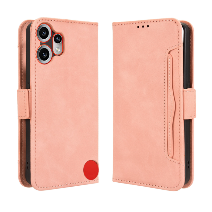 A-One Brand - Nothing CMF Phone 2 Pro Plånboksfodral Magnetisk Closure - Rosa