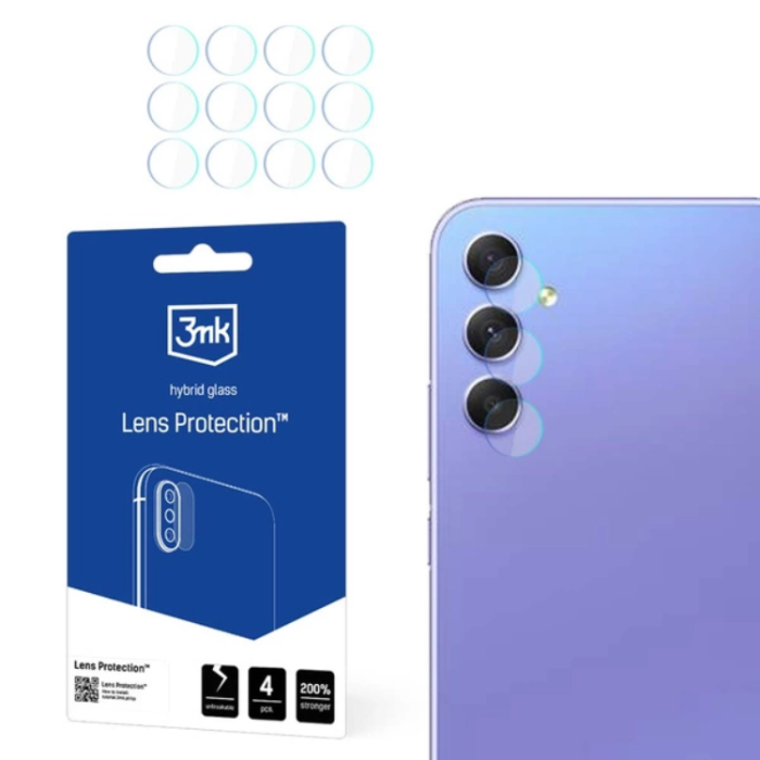 3MK - 3MK Galaxy A35/A55 5G HybridGlass Kameralinskydd - Transparent