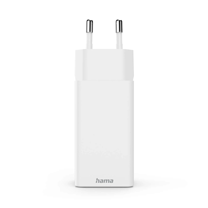 Hama - Hama Snabbladdare 65W 2xUSB-C 1xUSB-A GaN - Vit