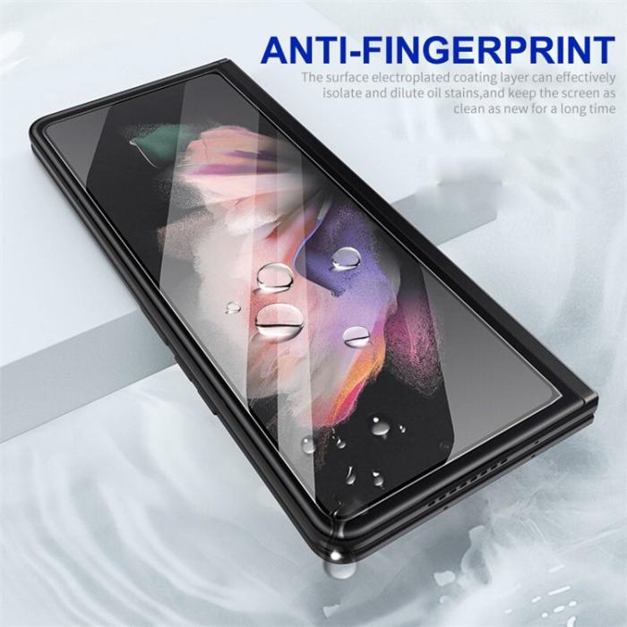 A-One Brand - [1-PACK] Galaxy Z Flold 5 Härdat Glas Skärmskydd - Svart